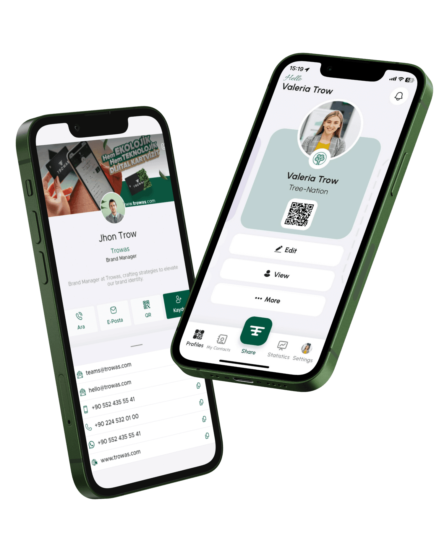 Notouchness Digital NFC Card