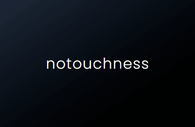 Notouchness White Card